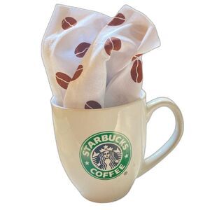 Gift Set STARBUCKS Mug and Kitchen Towel Collectable Gift Pack